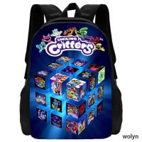 ราคา Smiling Critters School Bag for Boy Girls Large Capacity Cartoon Backpack with Smile Critters Kid Bags Durable and Softback (21675374256)