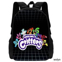 ราคา Smiling Critters School Bag for Boy Girls Large Capacity Cartoon Backpack with Smile Critters Kid Bags Durable and Softback (21675374254)