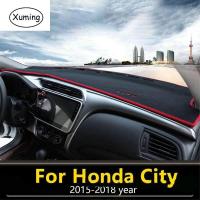 ราคา สำหรับHonda City 2015 2016 2017 2018รถฝาปิดแผงควบคุมMatหลีกเลี่ยงแผ่นไฟสำหรับสเก็ตภาพอุุปกรณ์ยกพื้นเบาะพรมTrimอุปกรณ์เสริม (6337768930)