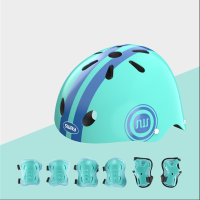 ราคา 3 14 ปี อุปกรณ์เซฟตี้เด็ก ปกรณ์ป้องกันเด็ก ชุดเจ็ดชิ้น หมวกกันน็อคเด็ก สนับเข่า ข้อศอก ข้อมือ หมวกกันน็อค (21092585913)