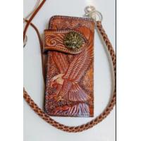 ราคา กระเป๋าสตางค์ สไตล์วินเทจ หนังแท้ แถมฟรีสายหนังถัก 1เสน พร้อมใช้งาน (15039440616)