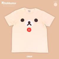 ราคา เสื้อยืดริลัคคุมะ No 002 Rilakkuma Face T shirt No 002 (18427172060)