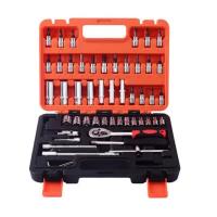 ราคา ชุดเครื่องมือ ชุดบล็อก 53 ชิ้น ขนาด 1 4 Socket Set CRV แท้ (10269456472)