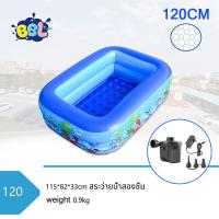 ราคา Jinsport สระว่ายน้ำเป่าลมสำหรับเด็กและผู้ใหญ่ในบ้าน Inflatable home swimming pool (21665234534)