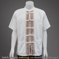 ราคา FM 05s เสื้อผ้าฝ้าย สีขาว คอจีนกระดุมจีน เดินเชือก แขนสั้น ใส่ได้ทั้งชายหญิง (425314175)