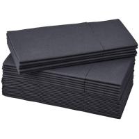 ราคา MOTTAGA Paper napkin black 38x38 cm 25 pieces มอตทากา กระดาษเช็ดปาก ดำ 38x38 ซม 25 ชิ้น (9203555768)
