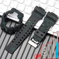 ราคา สายรัดเรซินพร้อมเคสเหมาะสำหรับเรือน GA 700 GA 710 Casio G Shock GA 735ผู้ชายสายรัดข้อมือกรอบสายรัดข้อมือ (21216942244)