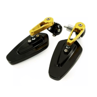 ราคา กระจกแต่งปลายแฮนด์ สำหรับมอเตอร์ไซค์ทุกรุ่น มี 4 สี ดำ แดง ทอง น้ำเงิน เลนฟ้าไม่หลอกตา กระจกปลายแฮน กระจกมองข้าง กระจกมองหลัง กระจกแต่ง มอเตอร์ไซค์ (20971224018)