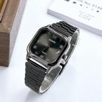 ราคา นาฬิกาคาสิโอ นาฬิกาผู้หญิง นาฬิกาข้อมือ ผญ นาฬิกาผู้หญิงสวยๆ นาฬิกาทรงเหลี่ยม นาฬิกา รุ่น L 1165A สายนาฬิกา สแตนเลส หน้าปัดขนาด 30 มม (21400556002)