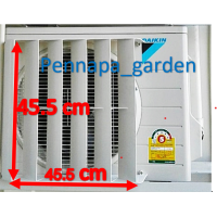 ราคา กริลแอร์ กริลเบี่ยงลมร้อน ระบายลมร้อนคอยแอร์ ขนาด 45 5 cm x 45 5 cm พร้อมส่ง งานพลาสติก ABS (21738247854)