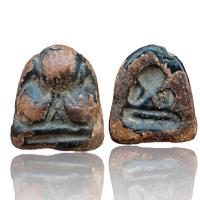ราคา พระปิดตาหลวงปู่แก้ว วัดเครือวัลย์ เนื้อผงลงรัก เก่าสวย A59 (21330337178)
