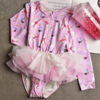 ราคา FUFU SHOP 2022 ชุดว่ายน้ำเด็กใหม่ ชุดว่ายน้ำเด็กผู้หญิง ยูนิคอร์น แขนยาว สีชมพู แถมหมวก กระโปรงผ้าก๊อซ ชุดว่ายน้ำ (15086094160)