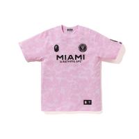 ราคา เสื้อยืดคอกลมแขนสั้น BAPE X International Miami XS 5XL (21142159538)