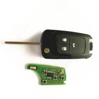 ราคา ชุดกุญแจรีโมทรถยนต์สำหรับ Chevrolet Cruze มาลิบู Aveo Spark Sail 433MHz (12544452593)