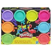ราคา Play Doh 8 Pack Neon Rainbow Non Toxic Modeling Compound with 8 Colours เพลย์โดว์ สีนีออน (7097596238)