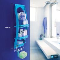 ราคา ส่งฟรีจากไทย Elegance ชั้นวางของ All in One ชั้นวางของในห้องน้ำ ชั้นวางสบู่ แชมพู ที่วางของ ประหยัดพื้นที่ (17481980392)