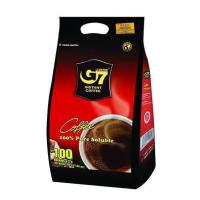 ราคา G7 100 Pure Soluble Instant Coffee จีเซเว่น กาแฟสำเร็จรูป ของดังเวียดนาม 2g x 100ซอง (21368211918)