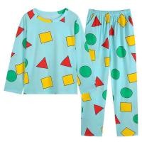 ราคา ส่งฟรี ชุดนอน ชุดนอนชินจัง เนื้อผ้าคอตตอนใส่สบาย ใส่แล้วผ้าไม่ยับ (21429793568)