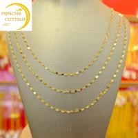 ราคา สร้อยคอทองคำแท้ 18K ลายจันกระพริบ Au750 น้ำหนัก 0 8 กรัม ยาว 18 นิ้ว หรือ 45 ซม มีสร้อยคอทองคำแท้ 18K ลายจันกระพริบ Au750 น้ำหนัก 0 8 กรัม ยาว 18 นิ้ว หรือ 45 ซม สร้อยคอผู้หญิง (21474895117)