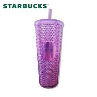 ราคา แก้วเก็บอุณหภูมิ Starbucks Gold Bling Cold Cup แก้วหนามทอง สตาร์บัคส์ พร้อมหลอด 710ml A02 (21623039988)