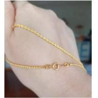 ราคา ลายใหม่สร้อยคออิตาลี16 24 เหมือนทองแท้เราชุบทองคำ18kแท้ๆ (12511376474)