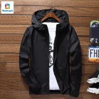 ราคา ผู้ชายกันน้ำเสื้อกันลมCoatเสื้อนอกมีหมวกมีซิปแห้งเร็วเสื้อนอกกีฬาเสื้อแขนยาวผ้าร่มเสื้อแจกเกตชายเสื้อผ้าร่มเสื้อกันลมชายเสื้อแจ็คเก็ตกันหนาวชายเสื้อกันหนาวผ้าร่ม อื่นๆ (1587588903)