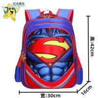 ราคา กระเป๋านักเรียน กระเป๋าเป้เด็ก 3D ลายซุปเปอร์ฮีโร่ 4 10 ปี 933 (18628986154)