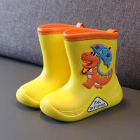 ราคา รองเท้าบูทกันฝนสำหรับเด็ก รองเท้ากันฝนสำหรับเด็กชายและเด็กหญิงกันน้ำน้ำหนักเบากันลื่นที่คลุมรองเท้ากันฝน (19224470831)