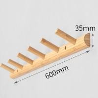 ราคา ตะขอแขวนติดผนัง ที่แขวนติดผนัง ตะขอไม้ติดผนัง ราวแขวนติดผนัง ตะชอ ราวไม้ตะขอแขวน หมวก กุญแจ ราวอเนกประสงค์ ตะขอแขวนผ้า สไตล์มินิมอล (17908703200)