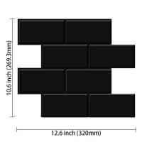 ราคา HOT GULOLXIOWLSI 602 กระเบื้องสติ๊กเกอร์ติดผนังลายอิฐสำหรับตกแต่งห้อง (18346222465)
