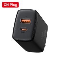 ราคา Baseus แท่นชาร์จ PD 30W USB Type C 3 Port Quick Charge พร้อมพอร์ต USB C 30W พอร์ต USB 3A สำหรับ iPad iPhone 13 12 Max Pro Galaxy Pixel และอื่นๆ (10781295278)