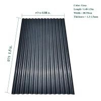 ราคา แผ่นใส หลังคา แผ่นหลังคาใส กระเบื้องหลังคาโปร่งแสง แข็งแรงทนทาน (21753760081)