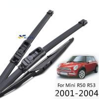 ราคา Erick S ใบปัดน้ำฝนชุดด้านหน้าและด้านหลังสำหรับ Mini Cooper S One D Hatch R50 R53 2001 04กระจกหน้าต่างด้านหลัง (15784153934)