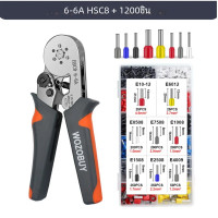 ราคา คีมย้ำหางปลาขนาดเล็ก HSC8 6 4 6 6 0 25 10mm ² 0 25 6mm ² คีมซ่อมการเชื่อมต่อสายไฟ (21431063068)