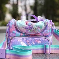 ราคา กระเป๋านักเรียน smiggle ออสเตรเลียกระเป๋าเป้สะพายหลังสำหรับนักเรียนประถมซองเครื่องเขียนความจุใหญ่เบาพิเศษลดภาระเบาพิเศษราคาพิเศษ (21532367371)
