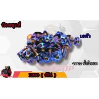 ราคา น็อตชุดสี FINO ฟีโน่ 1ชุด 18 ตัว น็อตชุดสีฟีโน่ น็อตเฟรมฟีโน่ น็อตชุดสีฟีโน่ (16776463718)