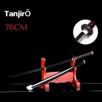 ราคา Beige ดาบพิฆาตอสูร สวมบทบาทดาบ คิเมสึ โนะ ไยบะ ดาบของทันจิโร่ ดาบไม้ 76cm 106cm ดาบซามูไร (21669478325)