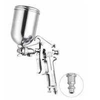 ราคา กาพ่นสี แบบหงาย รุ่น F75 and ระบบดูดสีก้นถ้วย F75 หัวพ่น 1 5 แบบหงาย Gravity type Model F75G กาบนพ่นสี 750CC กาพ่นสีปั้มลม เครื่องพ่นสี หัวพ่นทองเหลือง (21429491301)