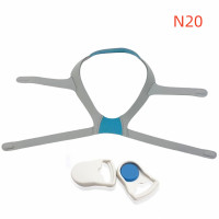 ราคา แถบคาดศีรษะ CPAP สำหรับ Resmed Airfit F20 N20 แถบคาดศีรษะคลิปเครื่องช่วยหายใจอุปกรณ์เสริมแถบคาดศีรษะทดแทนแบบปรับได้สำหรับภาวะหยุดหายใจขณะหลับ (21433175748)