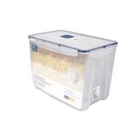 ราคา Super Lock กล่องใส่ข้าวสาร ขนาด 5kg 6kg 10kg Rice Bucket Storage Box กล่องเก็บข้าวสาร กล่องใส่อาหารแห้ง ถังข้าวสาร (20702703707)