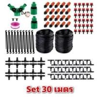 ราคา จัดส่งฟรี มีในสต็อกในกรุงเทพ ชุดพ่นหมอก DIY อุปกรณ์ครบชุด ชุดรดน้ำต้นไม้อัตโนมัติ รดน้ำต้นไม้ และพ่นหมอกบนหลังคา ชุดสเปรย์รดน้ำ สายยาง ยาว 21 เมตร 20 หัว (21688965875)