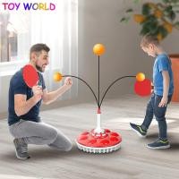 ราคา ใหม่ล่าสุดอุปกรณ์ฝึกตีปิงปองยืดหยุ่นนุ่มไม้ปิงปองลูกปิงปองเครื่องกีฬาสำหรับเด็ก (9994728624)