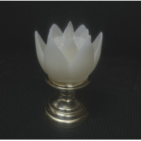 ราคา ดอกบัวไฟฟ้า 1คู่ เชิงเทียนไฟฟ้าดอกบัว เทียนLED เทียนปลอม เทียนใส่ถ่าน เทียนไฟฟ้า LED CANDLE ไม่รวม กระถางธูปไฟฟ้า ธูปไฟฟ้า ธูปLED ไม่รวม (18280766184)