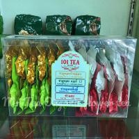 ราคา ชาอู่หลง ชารวม 4 แบบ จากไร่ชา 101 ดอยแม่สลอง อู่หลงก้านอ่อน อู่หลงเบอร์12 อู่หลงหอมหมื่นลี้ ชาแดง (9865396663)