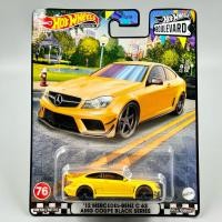 ราคา Hotwheels Premium Mercedes Benz C63 AMG Boulevard 76 สเกล 1 64 (21386852595)