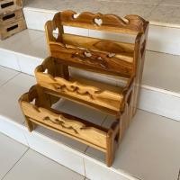 ราคา ชั้นวางขวดน้ำปลา วางเครื่องปรุง งานทาสีงานไม้สัก (6138580237)