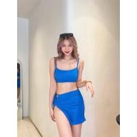 ราคา พร้อมส่ง ชุดเซ็ตว่ายน้ำ 3 ชิ้น สุดปัง ชุดไปทะเล สาวอวบใส่ได้ (16624578833)
