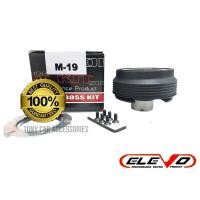 ราคา คอพวงมาลัยแต่ง M 19 คอบาง สำหรับรถรุ่น มิตซูบิชิ มิราจ Lancer Ex ใช้ได้ทั้งรุ่นมีแอร์แบคและไม่มีแอร์แบค และ ไทตัน ก่อนปี 2019 ที่มีแอร์แบค (19632466792)