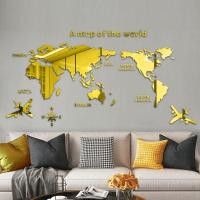 ราคา วอลเปเปอร์ วอลเปเปอร์ วอลเปเปอร์ติดผนัง ห้องนอน ห้องทำงาน ห้องนั่งเล๋น รูปแผนที่โลก รูปติดผนังห้อง (16407569041)