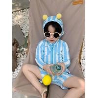 ราคา NTbaby สินค้าพร้อมส่ง ชุดว่ายน้ำเด็ก ลายใหม่มินิมอล สไตล์เกาหลี (21450651509)